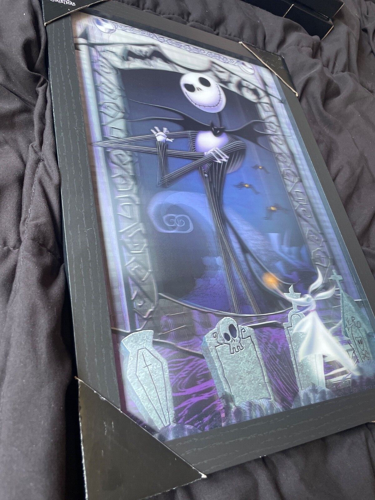 Jack Skellington and Zero , The Nightmare Before Christmas . Holographic 