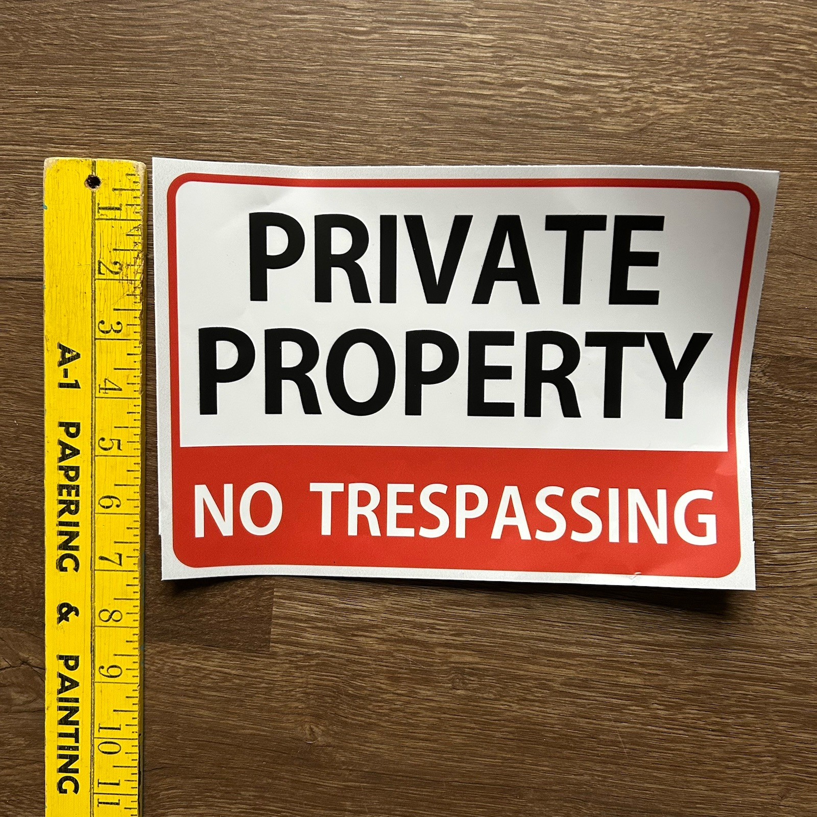 Vinyl Stickers – Private Property