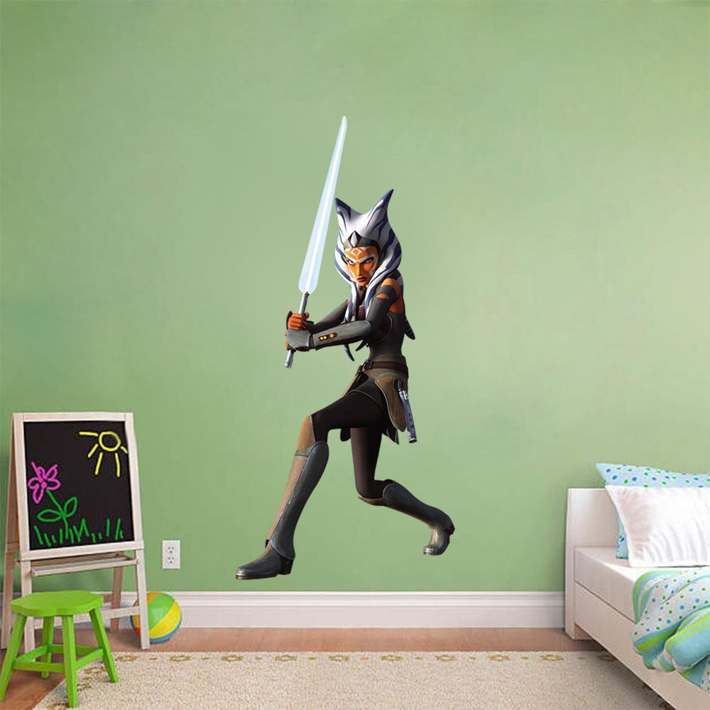 Ahsoka Tano Star Wars Wall Sticker Decal Home Decor Art Mural Cut Out FS