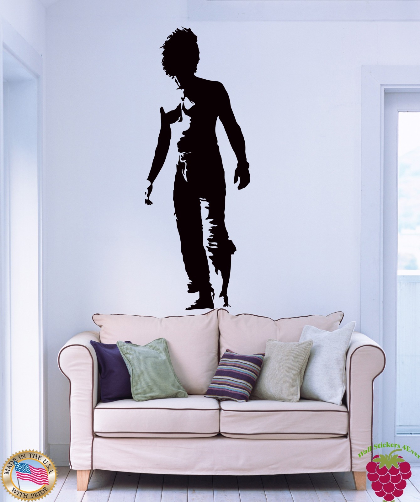 Wall Stickers Vinyl Decal Man Silhouette People For Living Room (z1015)