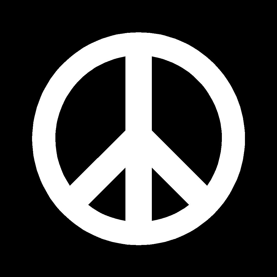 PEACE SIGN Vinyl Decal (6" 7" 8", 12 Colors) MD