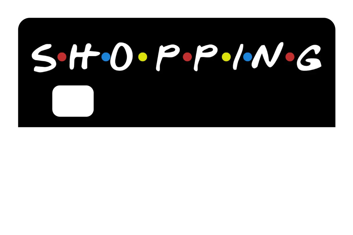 Shopping The One Where There Is No Limit Card Skin 4 Pack All Cutouts Decal