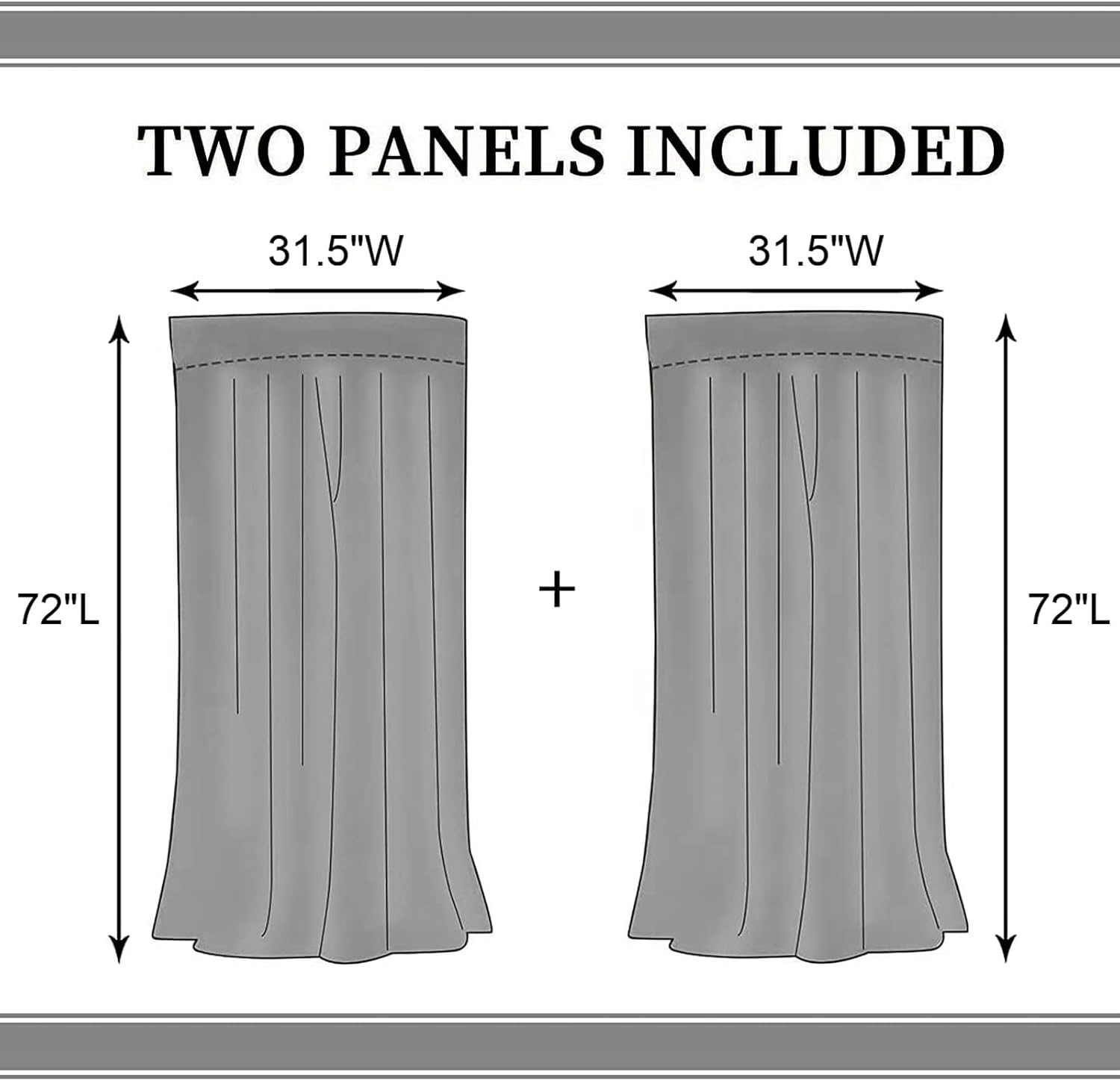 Woodland Curtains for Kids Room Nursery, Rustic Woodland Wild Animals Watercolor