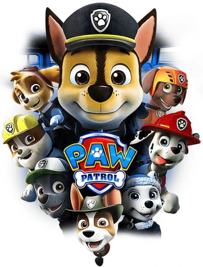 Paw Patrol Sticker Decal Laptop Wall Mirror Cup Tumblr Locker