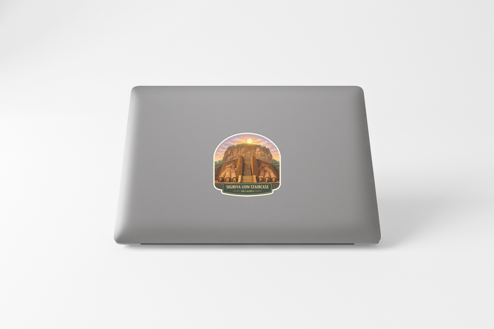 Sigiriya Lion Staircase focus Sri Lanka Sticker Decal Vinyl Die-Cut Heritage