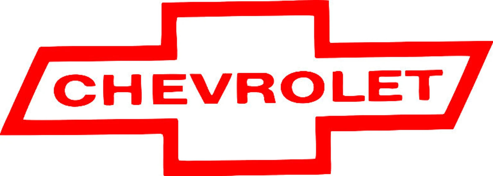 FULL Chevy Bowtie Emblem Vinyl Decal for Chevrolet Logo Sticker Truc- FREE SHIP-