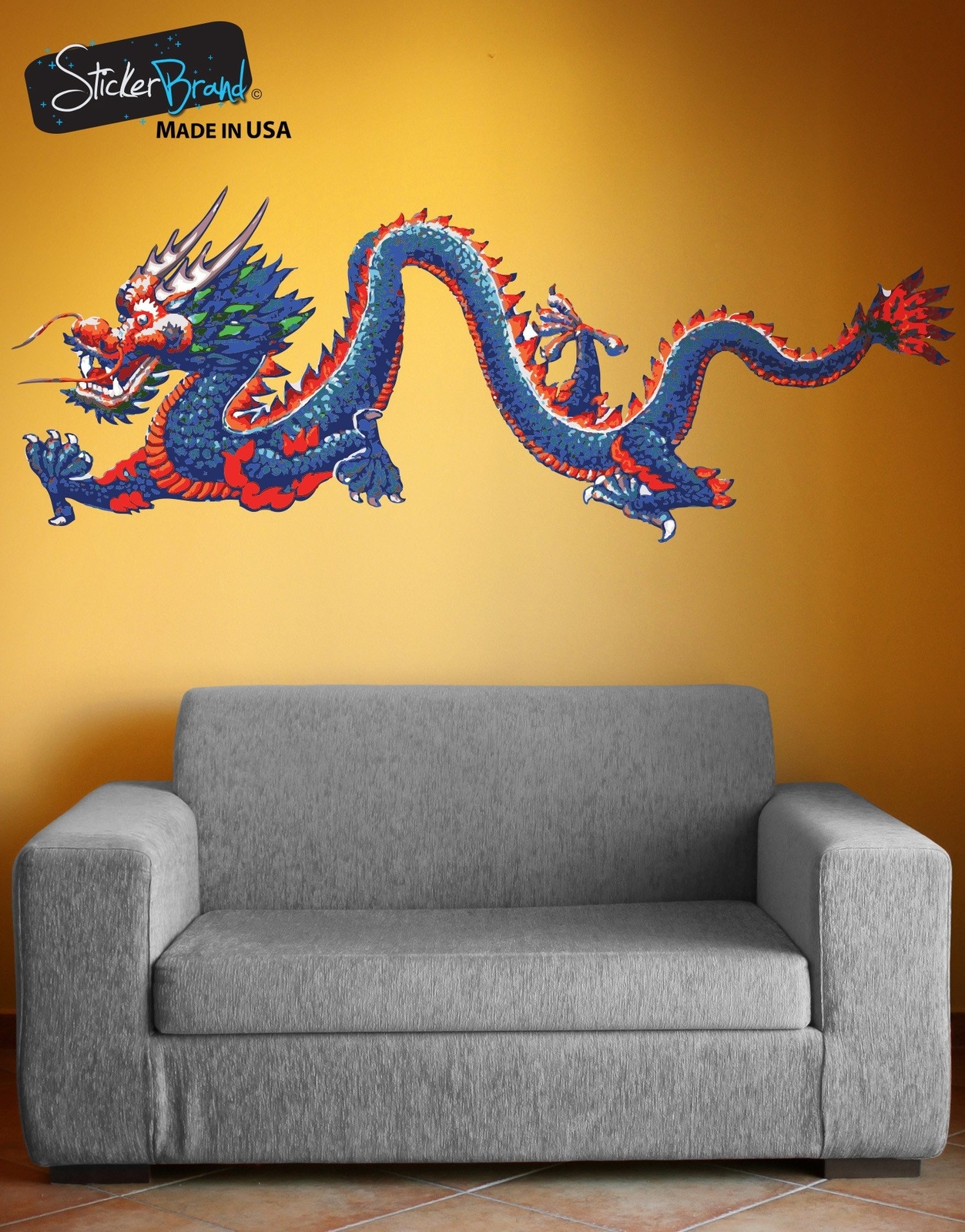 Chinese Dragon Graphic Vinyl Wall Decal Sticker #MMartin147