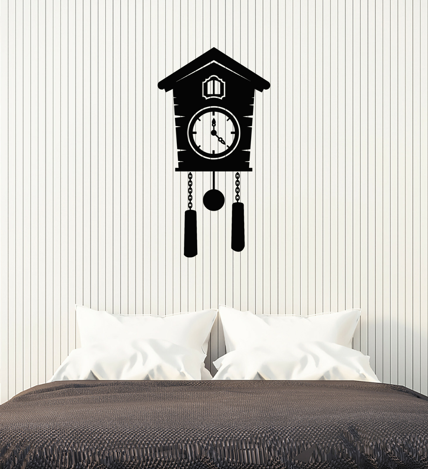 Vinyl Decal Wall Clock Home Room Decoration Idea Decor Art Stickers (ig5796)