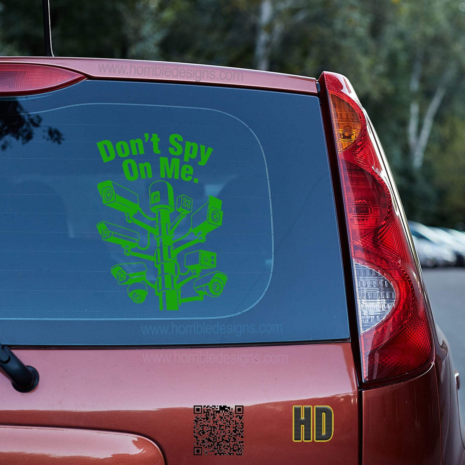 Don't Spy On Me Vinyl decal car truck window van liberty first 4th amendment
