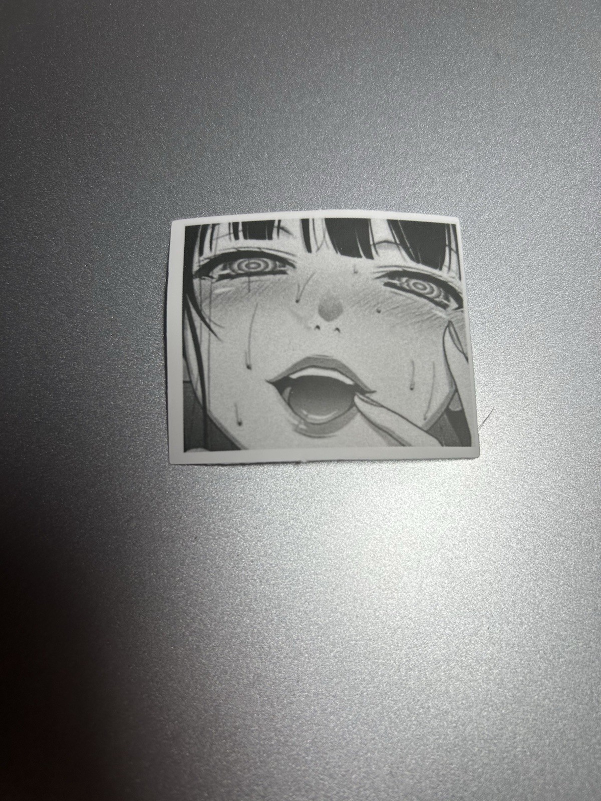 black and white waifu lewd stickers