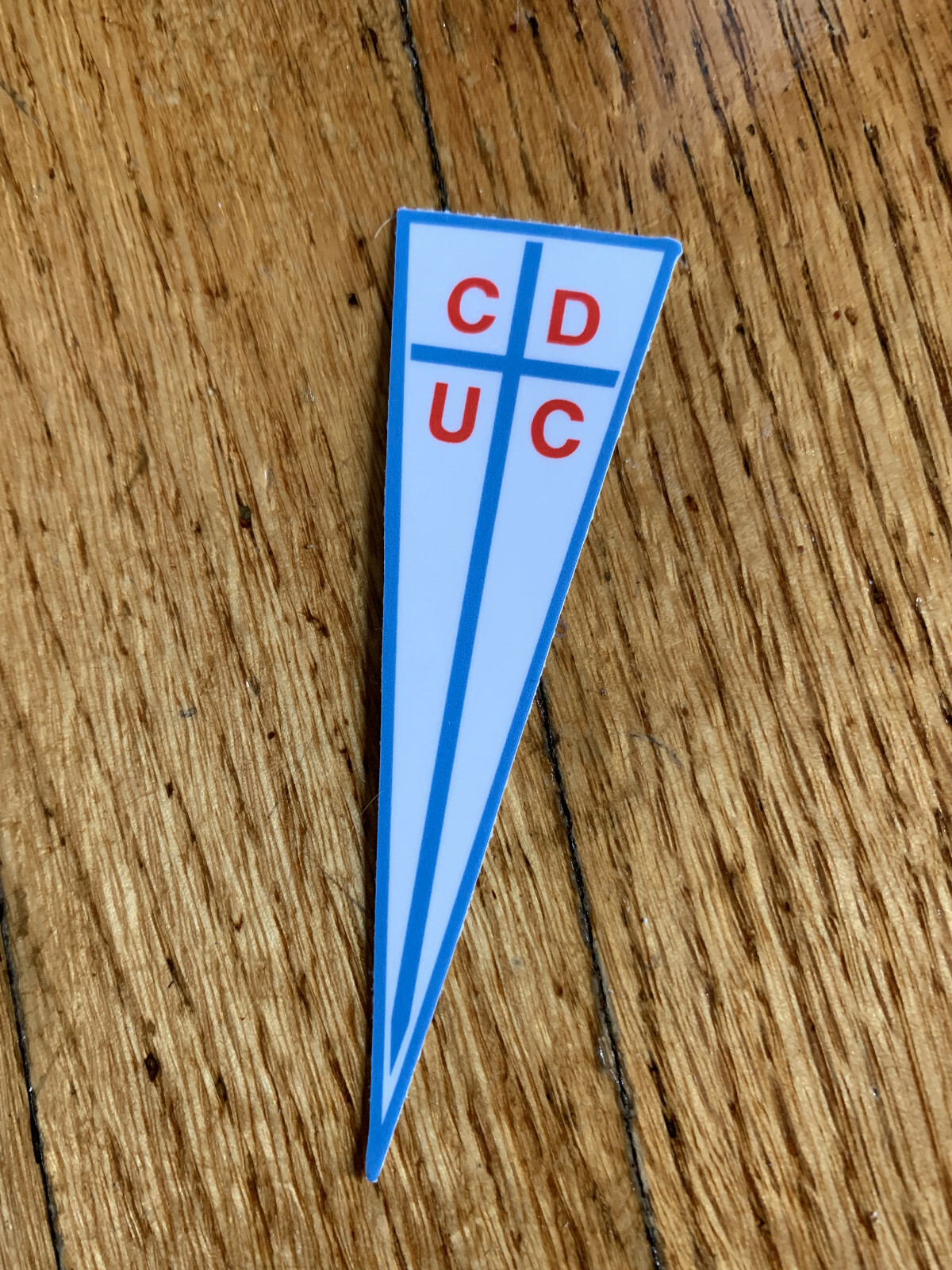 Universidad Catolica UC CDUC futbol football soccer premium sticker 4 in jersey