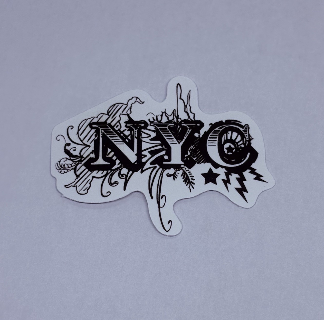 New York City Sticker “NYC” Stylish Travel Art Decal Vinyl Country Souvenir Tc9