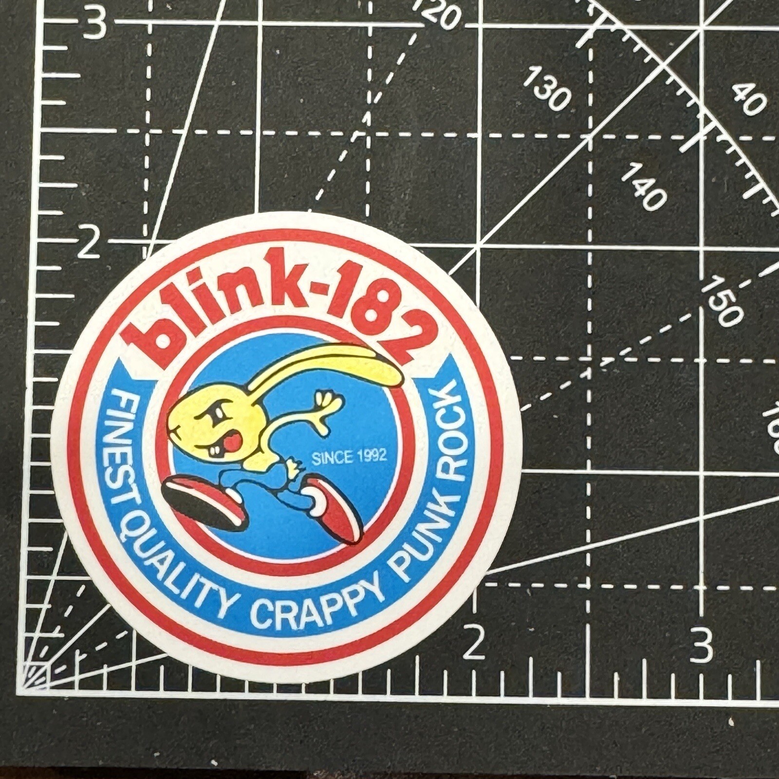 Blink – 182 Finest Quality Crappy Punk Rock – Band Logo Vinyl Decal Sticker Bomb