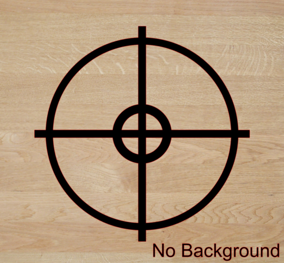 Target Symbol Sticker PICK SIZE COLOR Vinyl Decal Bullseye Crosshair Sniper Wall