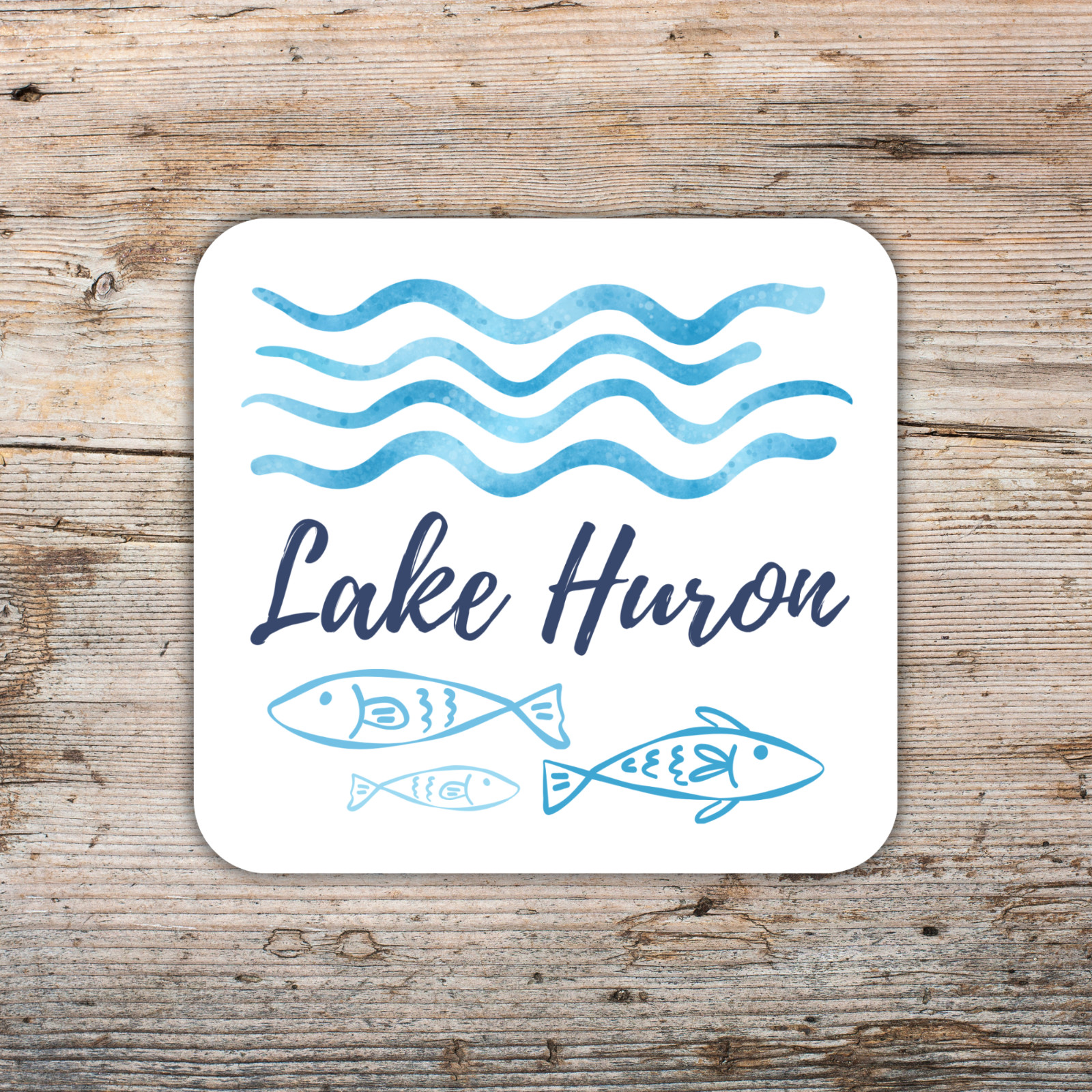 Great Lakes Stickers Set Michigan Superior Huron Erie Ontario Vinyl
