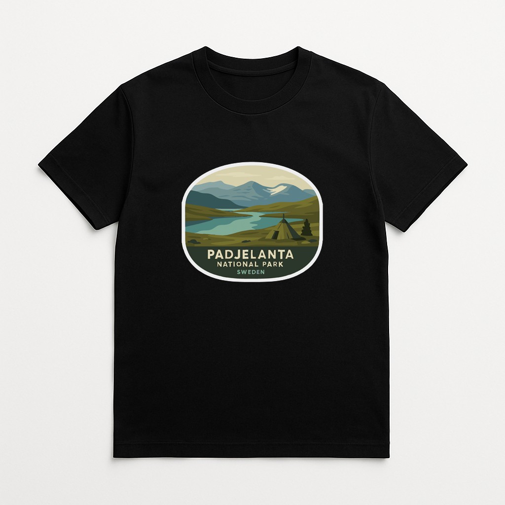 Padjelanta Sweden Iron On Heat Transfer Vinyl HTV Die-Cut World National Parks