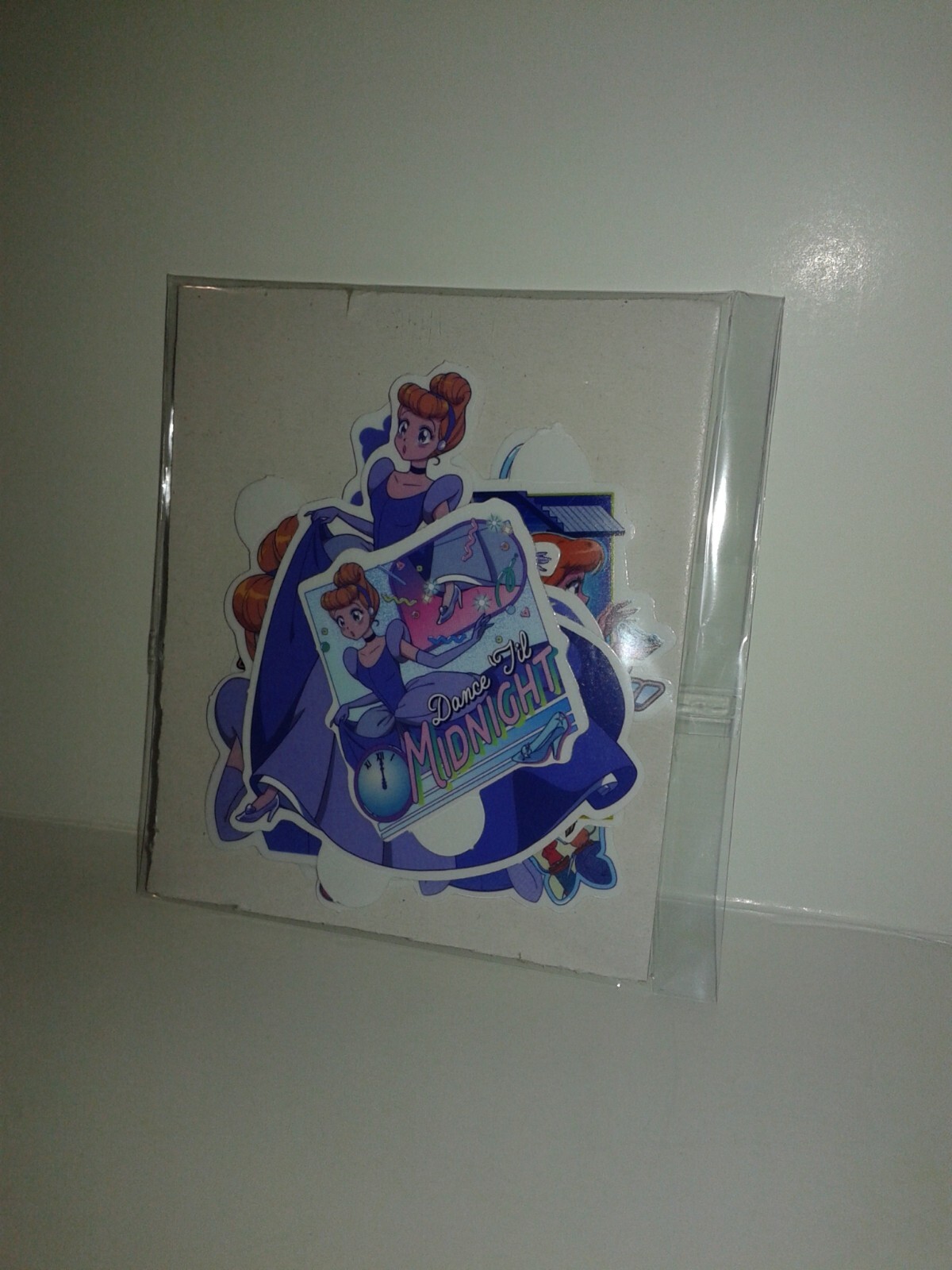 anime-style Disney Princess Cinderella mini vinyl decals lot #1