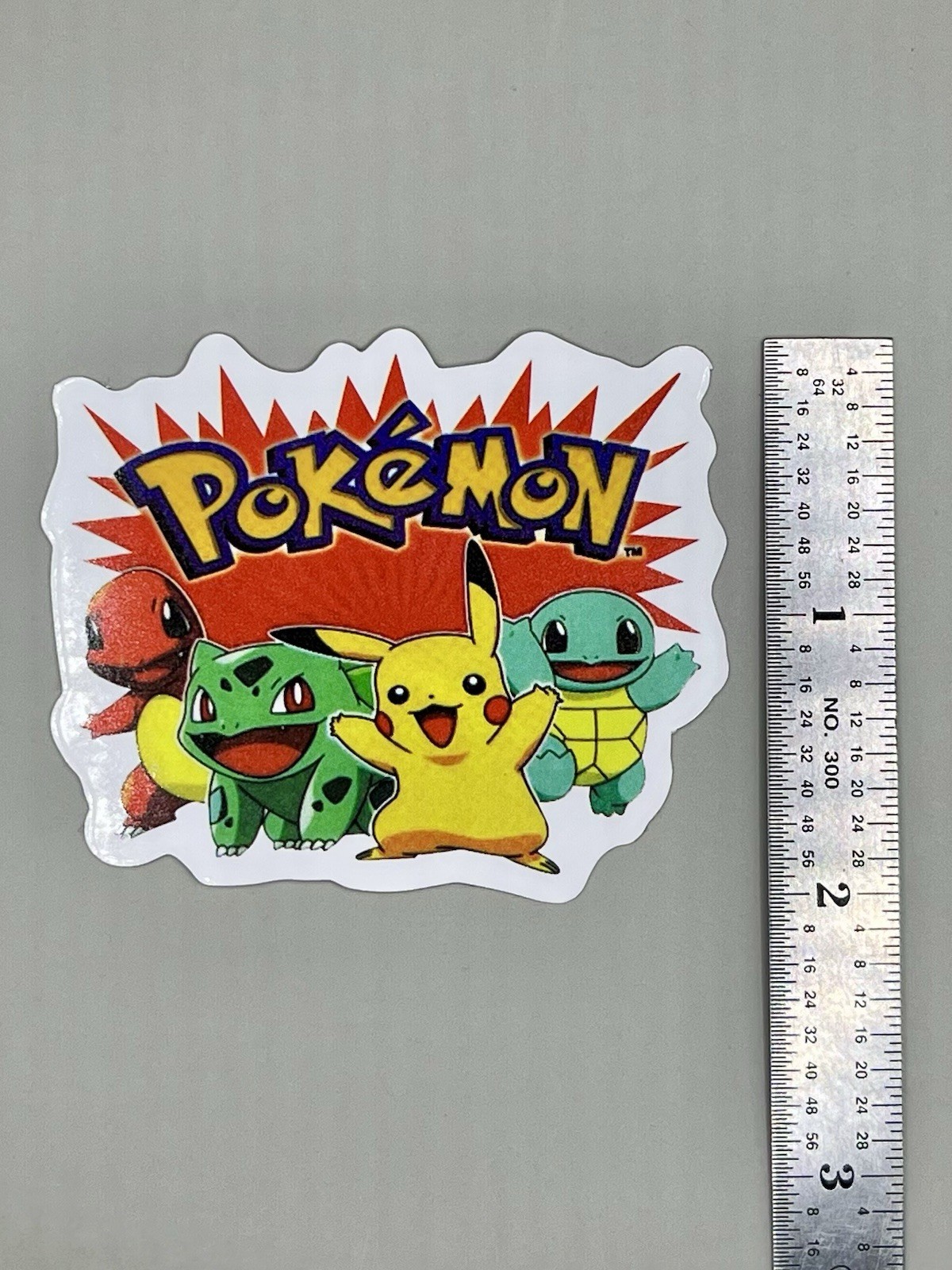 Pokemon 2” Sticker Perfect for Flask Or Water Bottles. Great On Skateboards Too!
