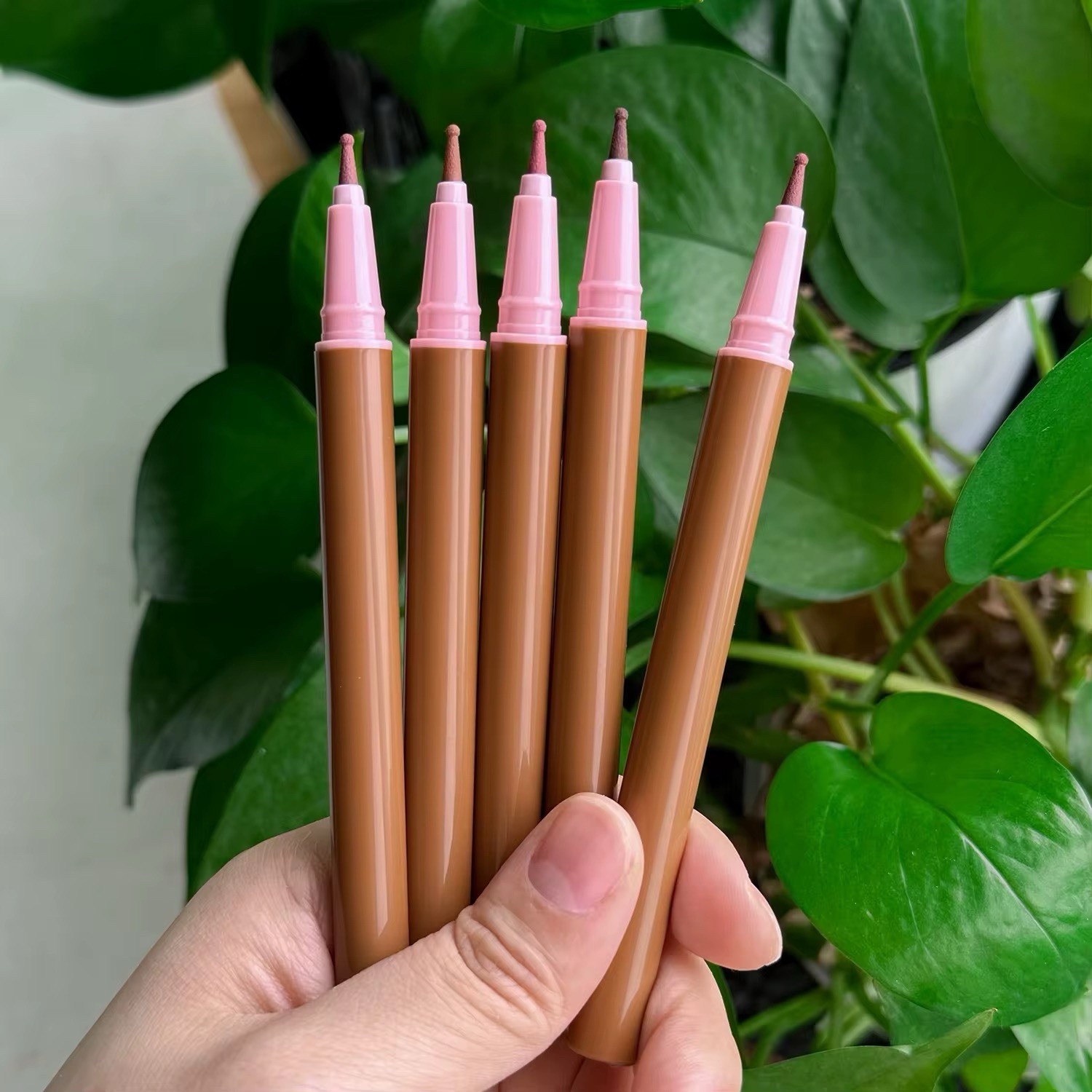 5 PCS Waterproof Matte Liquid Lip Liner Set Long Lasting Vegan Non Stick Cup Hig