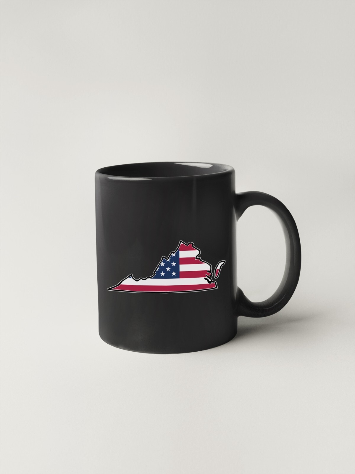 State of Virginia Flag Map Sticker Decal USA Virginia State