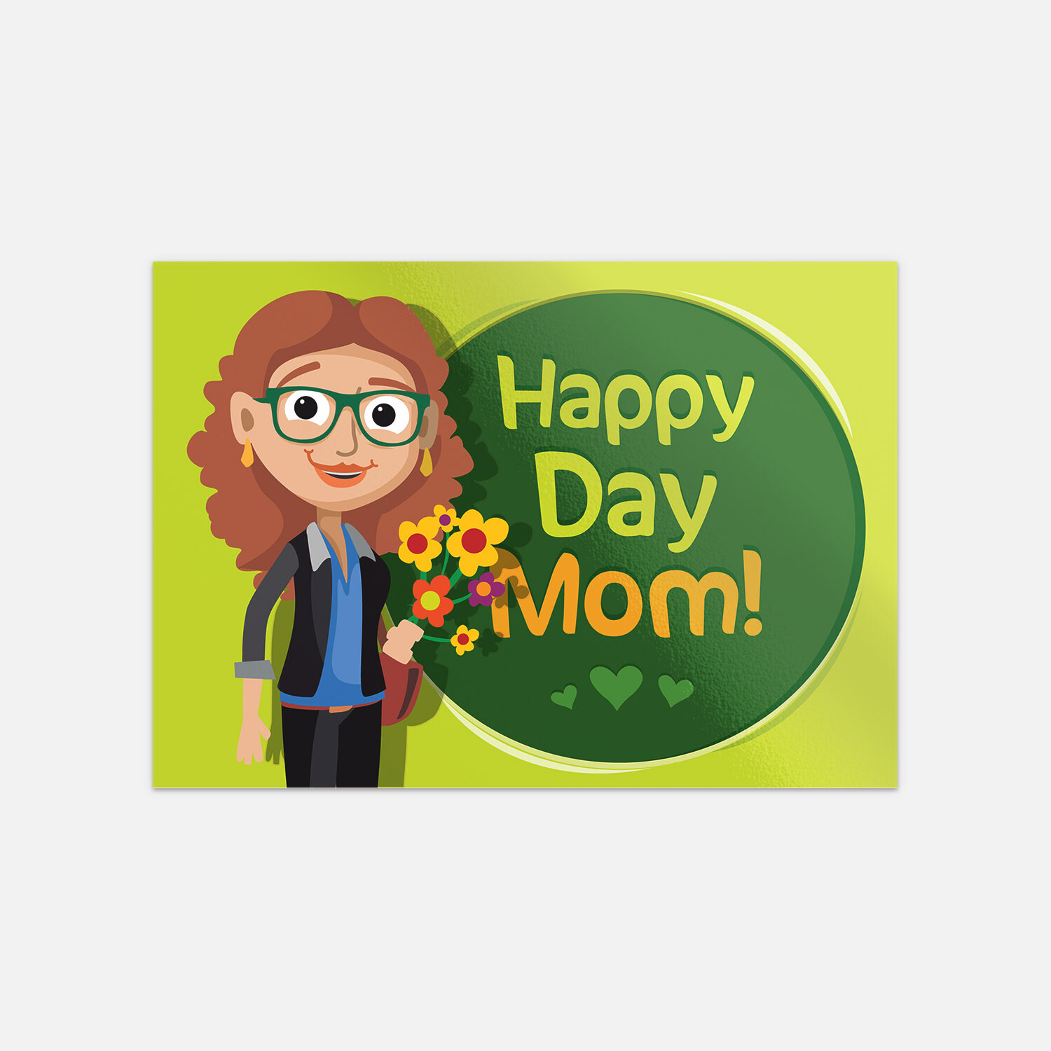 Happy Day Mom Mother's Day Vinyl Sticker Decal