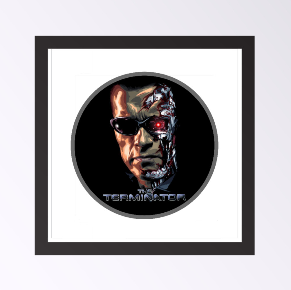 Movie – The Terminator – 4" Handmade Vinyl Decal Vehicle Cooler Laptop Decor 26