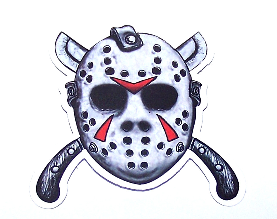 Friday the 13th – Cut Sticker Decal Movie Horror Film JASON VORHEES