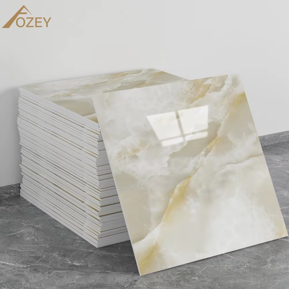 20pcs Faux Marble Wall Stickers Self-Adhesive Decals for Kitchen Bathroom