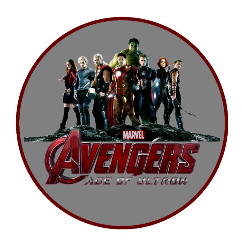 Avengers – Age Of Ultron – 4" Vinyl Decal/Sticker Car Window Cooler Skateboard