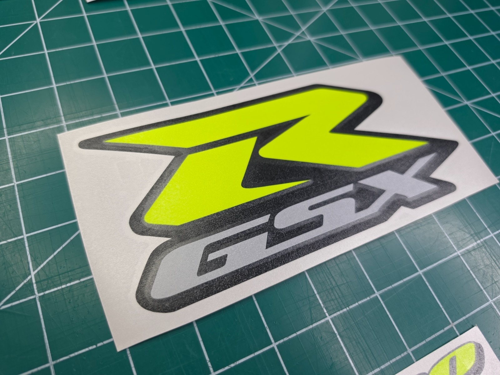 Suzuki GSXR 10 Piece Set Vinyl Decal Sticker 600 750 1000 Multiple Colors