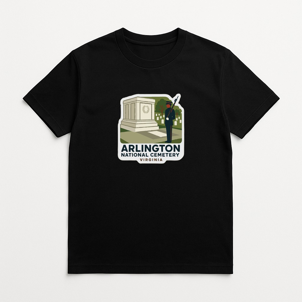 Arlington National Cemetery Virginia Iron On Heat Transfer Vinyl HTV Symbolic