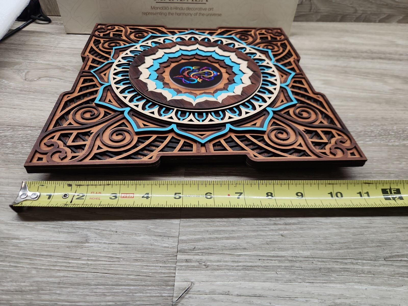 Mandala Is Hidu Decorative Art Representing The Harmony Of The Universe (Unique)
