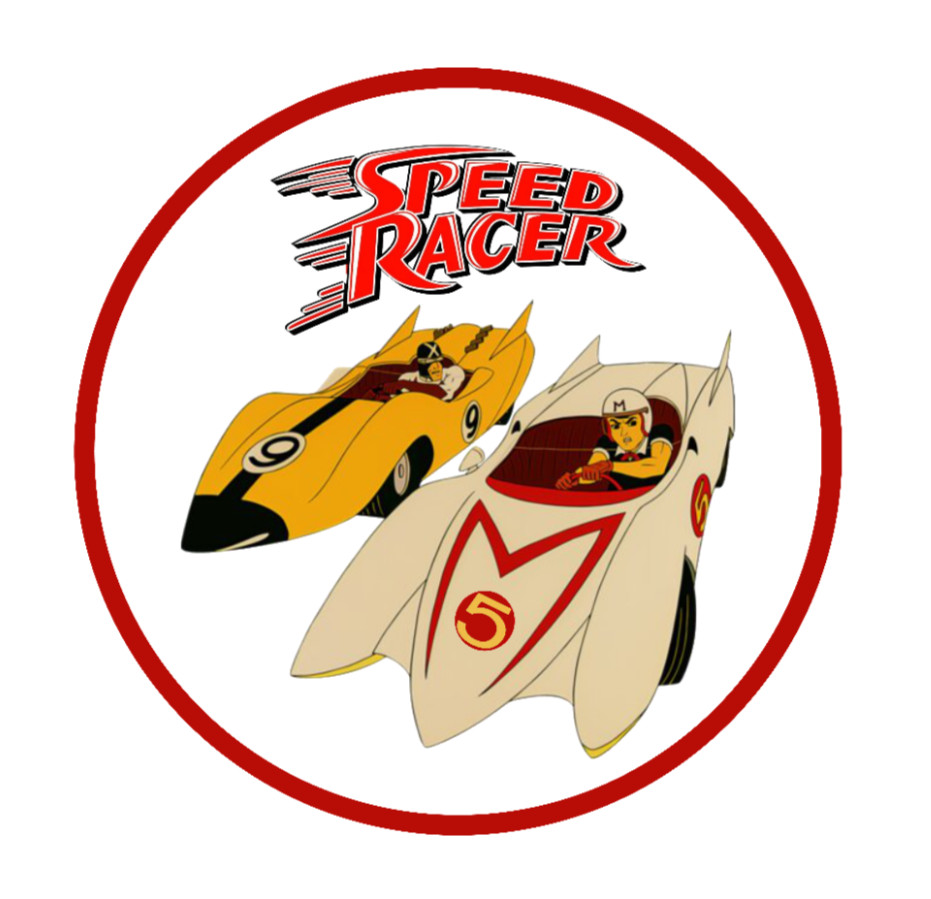 Speed Racer & Racer X – 4" Handmade Vinyl Decal Sticker Car Truck Laptop Cooler