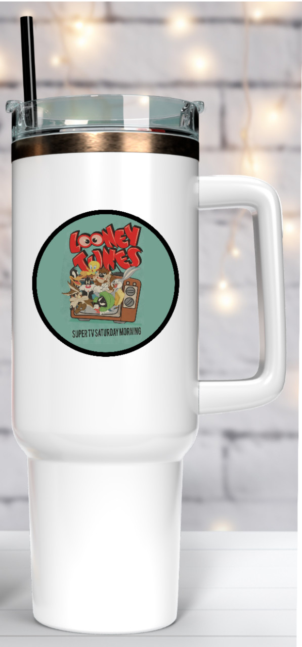 Cartoons – Looney Tunes – 4" Vinyl Decal Car Trailer Laptop Cooler Truck Tumbler