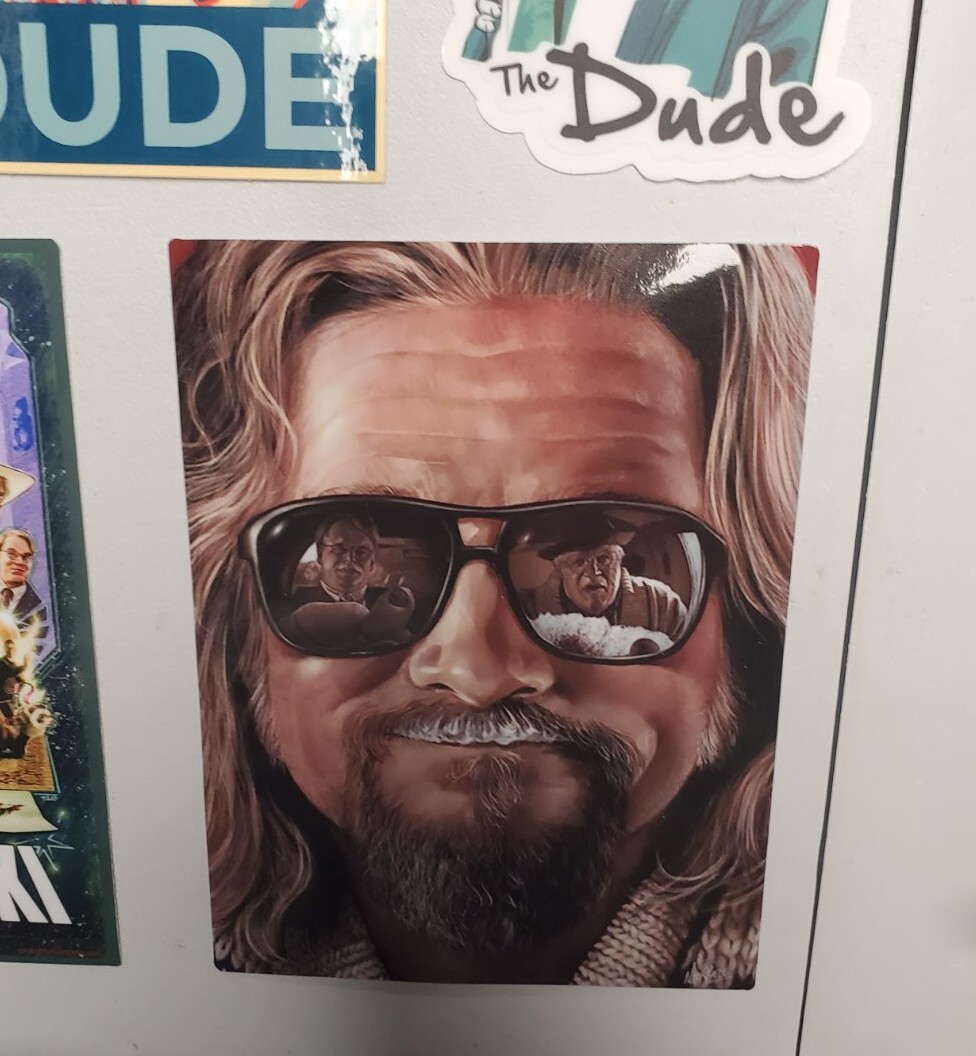 Big Lebowski The Dude STICKERS (5) VARIETY PACK **WORLDWIDE 🌐 SHIPPING**