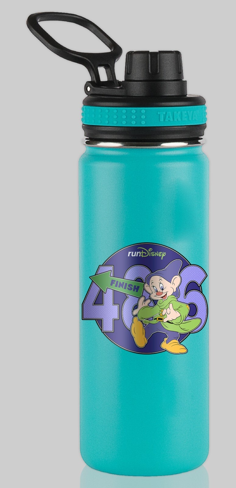 RunDisney Marathon Weekend 2024 Dopey 48.6 Miles CHARACTER Water Bottle Sticker