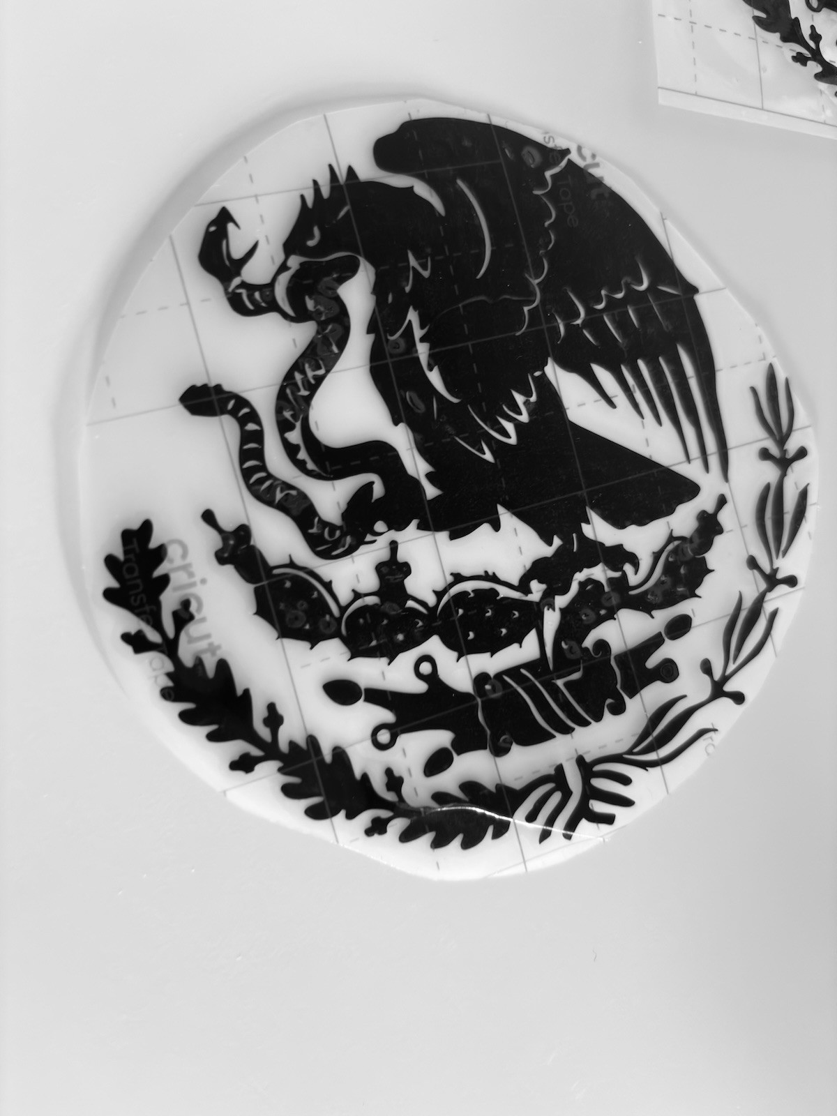 Mexico Emblem Vinyl Sticker 5”