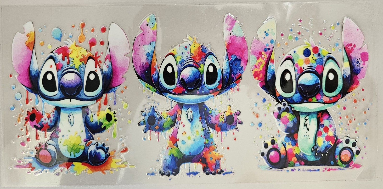 3 Painted Stitches UV DTF CUP TRANSFER DECAL