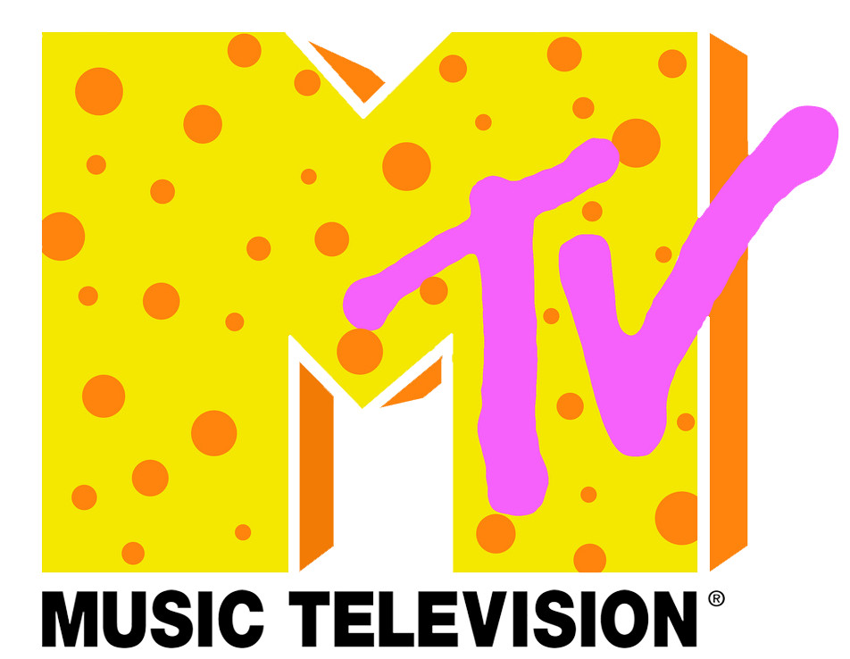 MTV sticker logo 80s 90s skate cell laptop bumper vinyl decal