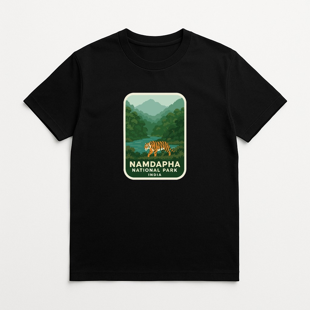 Namdapha India Iron On Heat Transfer Vinyl HTV Die-Cut World National Parks