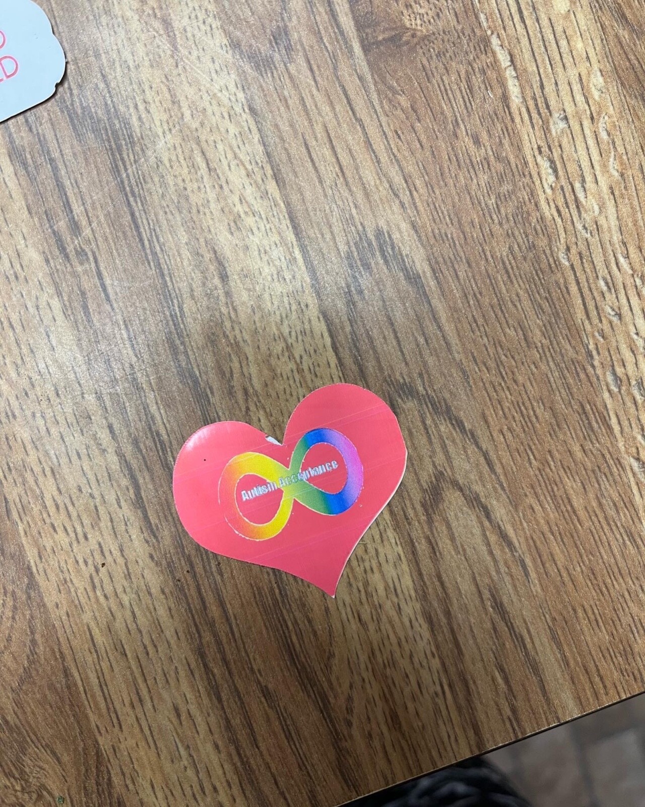 autism awareness stickers water resistant multi colored show your support! ❤️