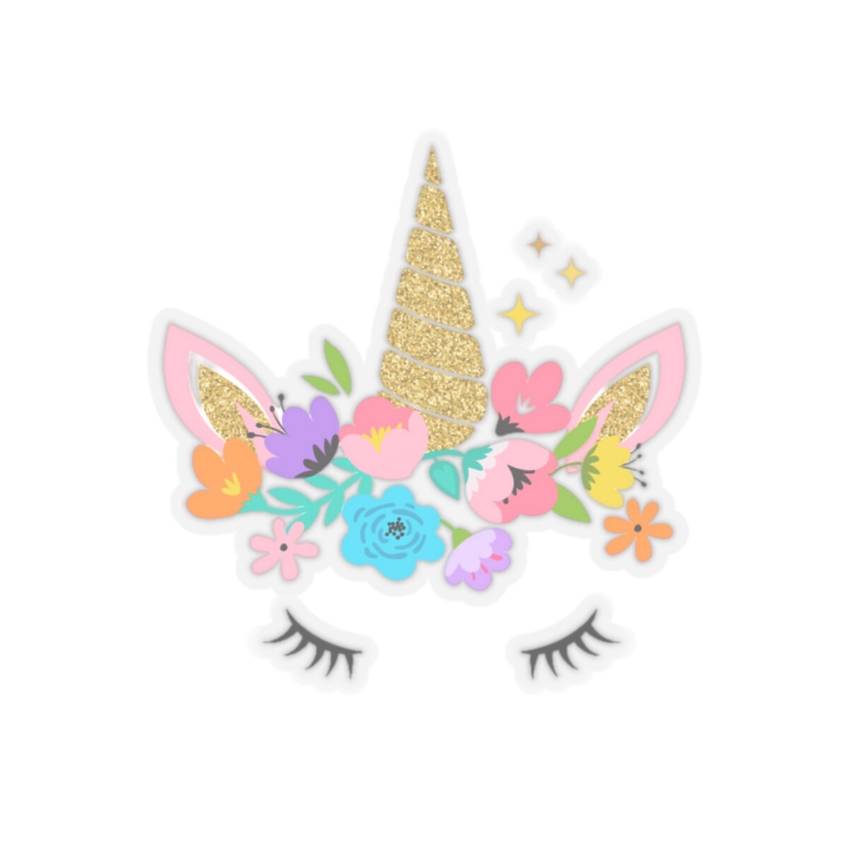 Unicorn Small, Medium , and Large Sticker