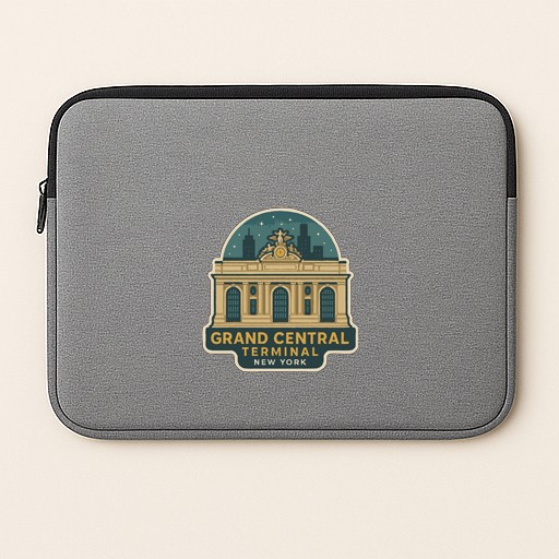 Grand Central Terminal New York Iron On Heat Transfer Vinyl HTV Die-Cut Symbolic