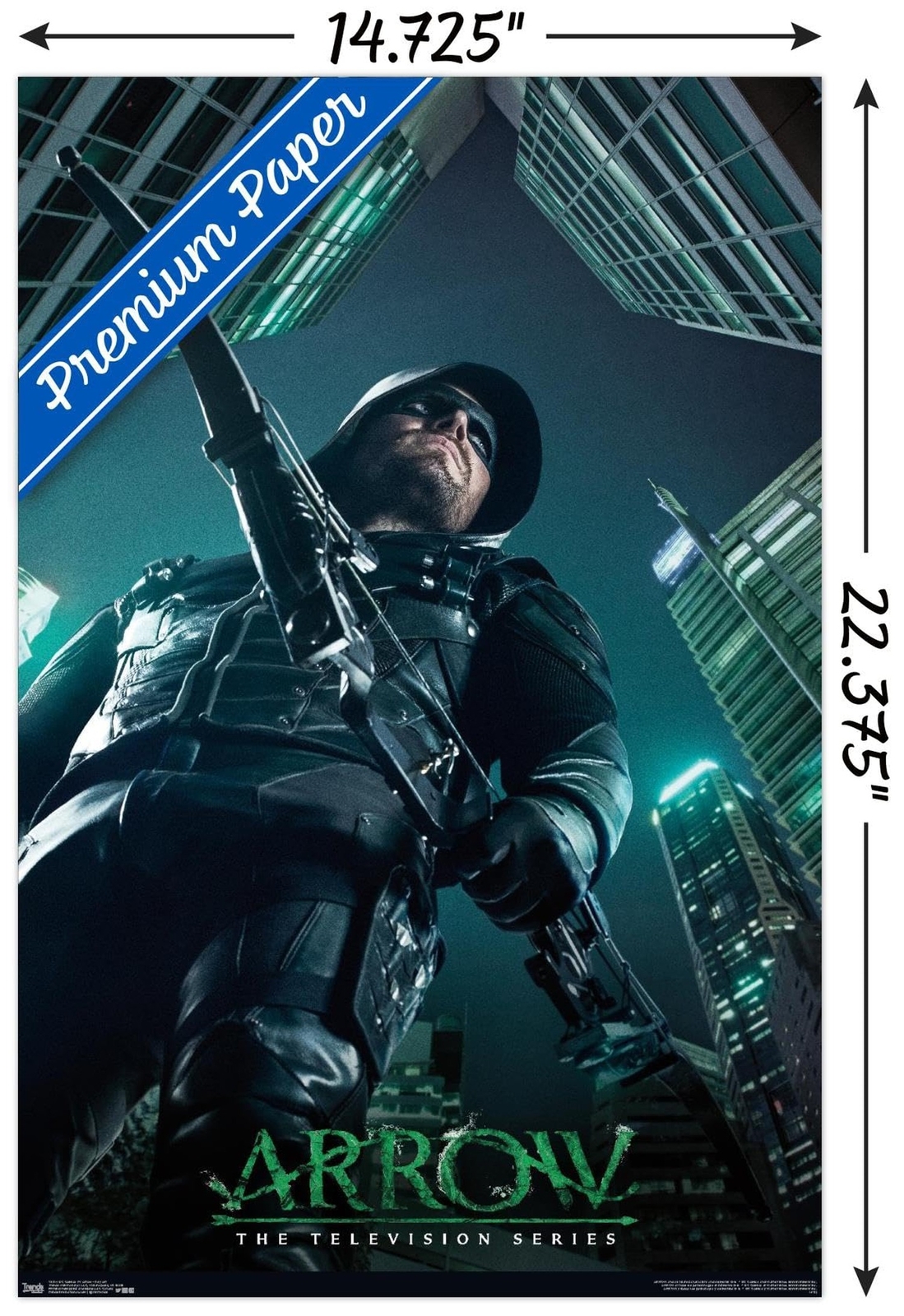 Trends International DC Comics TV – Arrow – Key Art Wall Poster, 14.725" x 22…