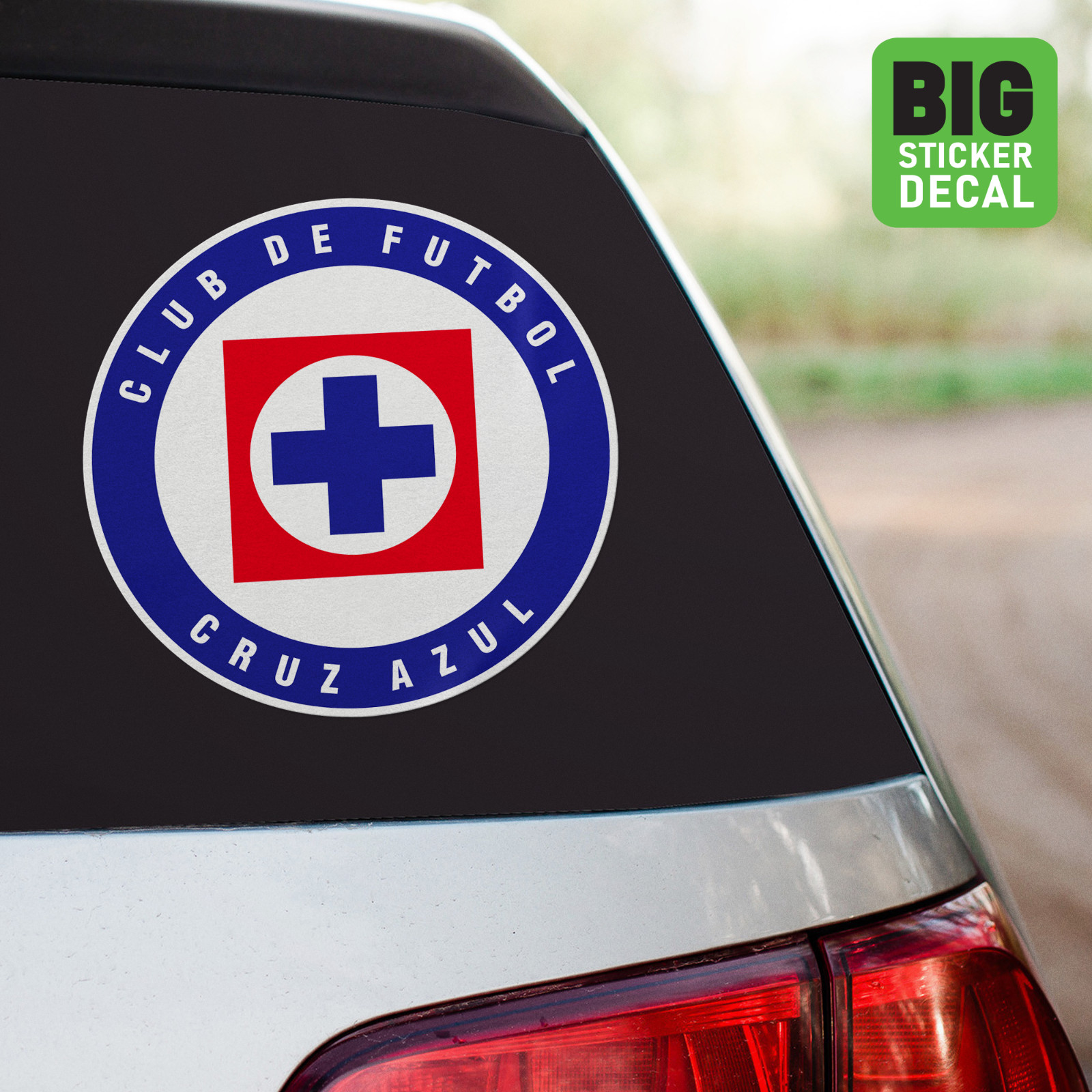 Cruz Azul Mexico Big Laminated Vinyl Sticker Car Decal Calcomania Carro