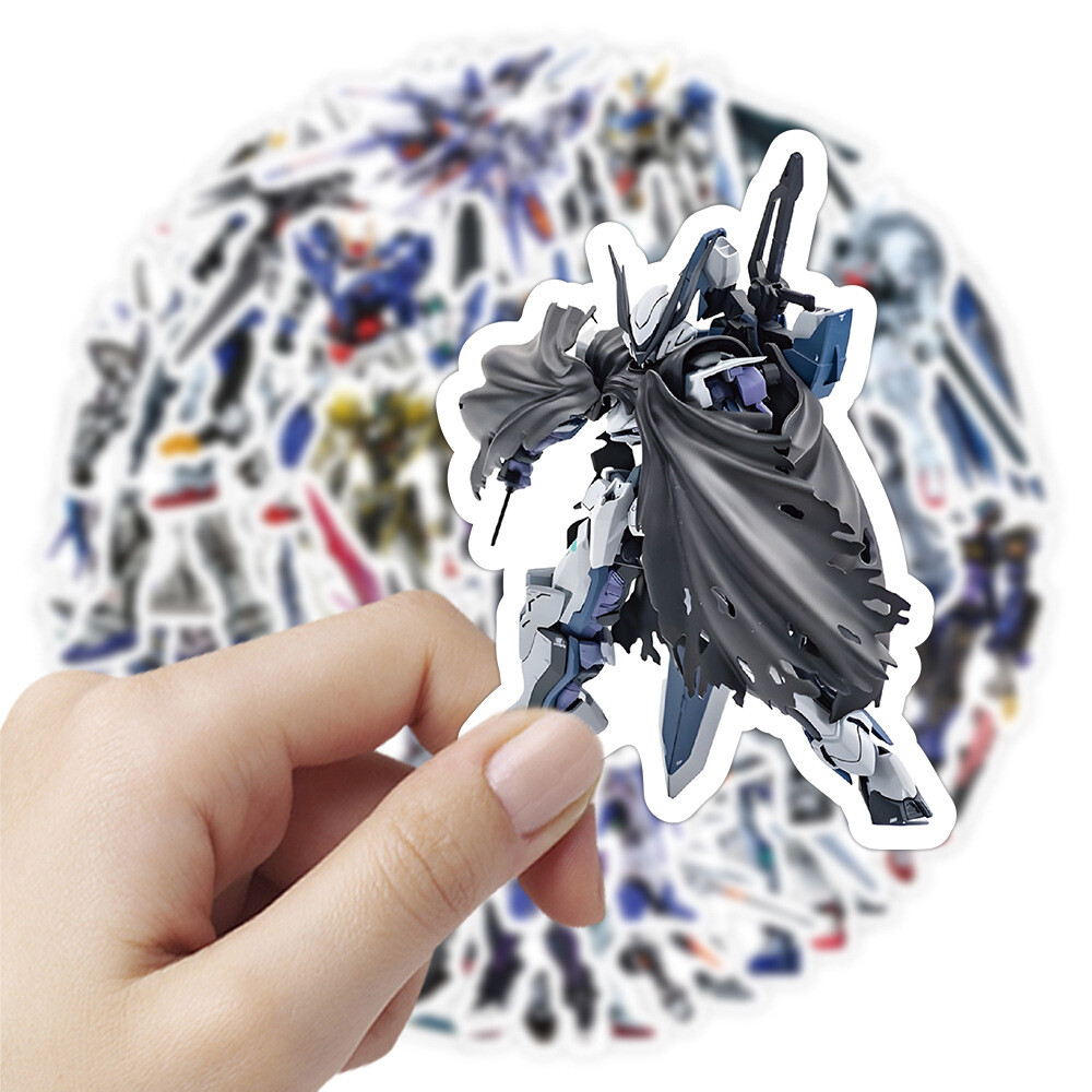 110Pcs Mecha warrior Sticker for Adults Teens Girls Scrapbooking Water Bottles