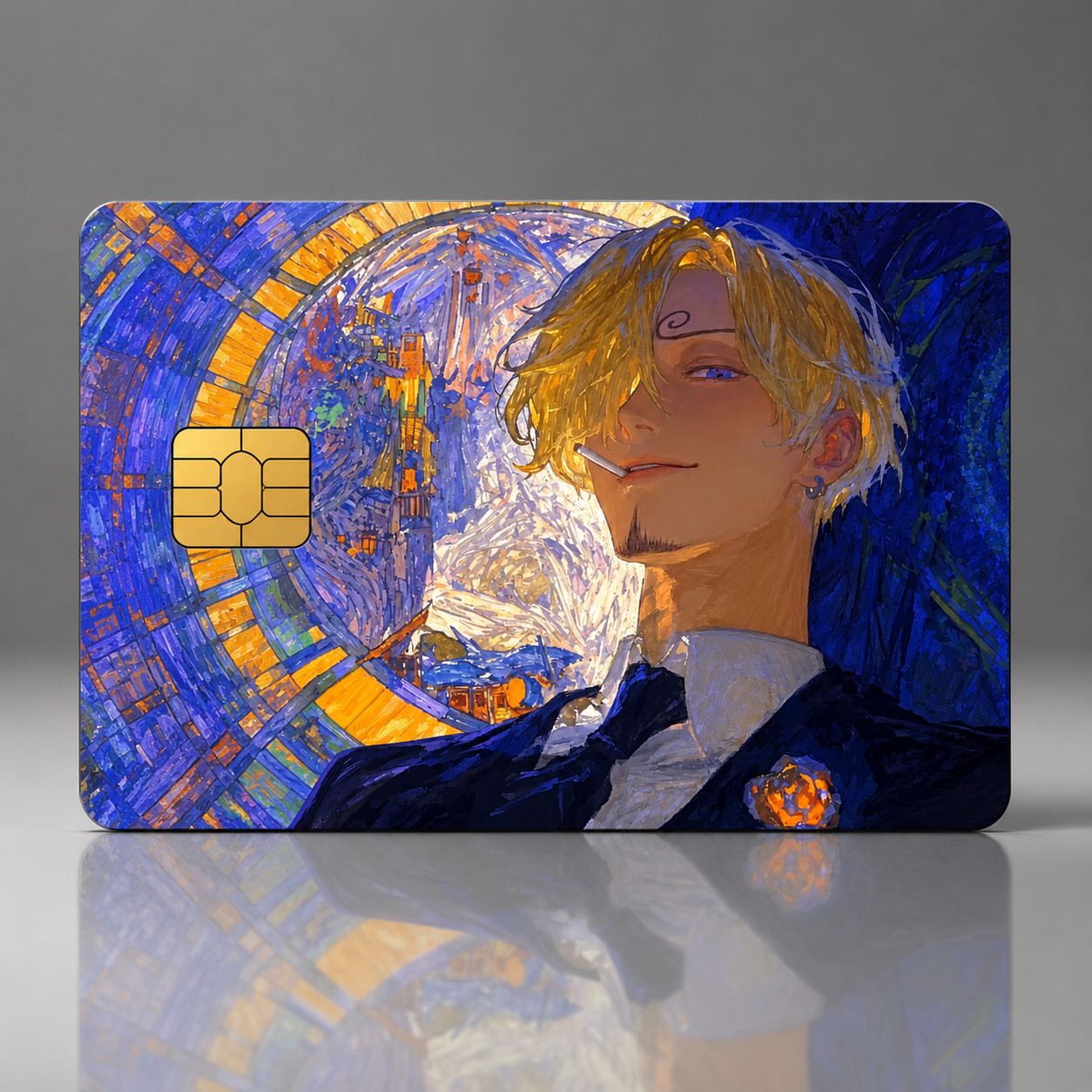 Sanji Prince of Whole Cake Island Arc One Piece Debit Card Credit Card Skin