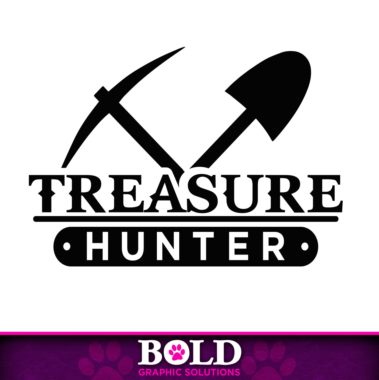 5 inch Treasure Hunter Decal Window Sticker Car Decor Adventure Metal Detector