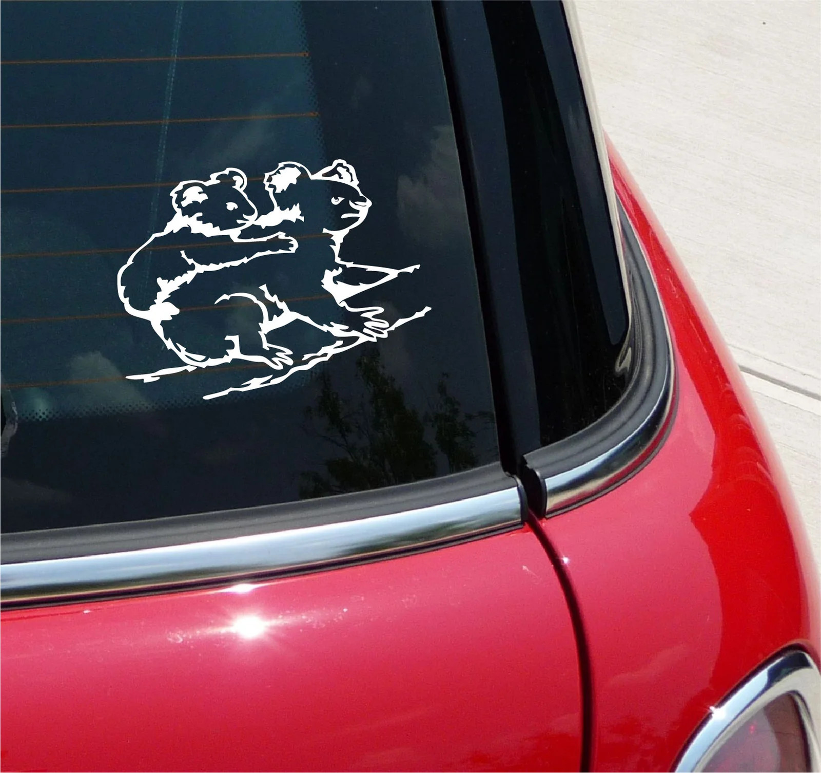 KOALAS BABY AUSTRALIA FUNNY DECAL STICKER ART CAR WALL DECOR