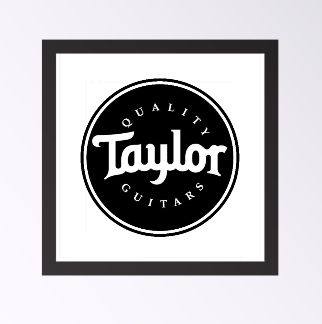 Guitars Taylor – 4in Handmade Vinyl Decal Auto Cooler Laptop Case Decor Cup 262